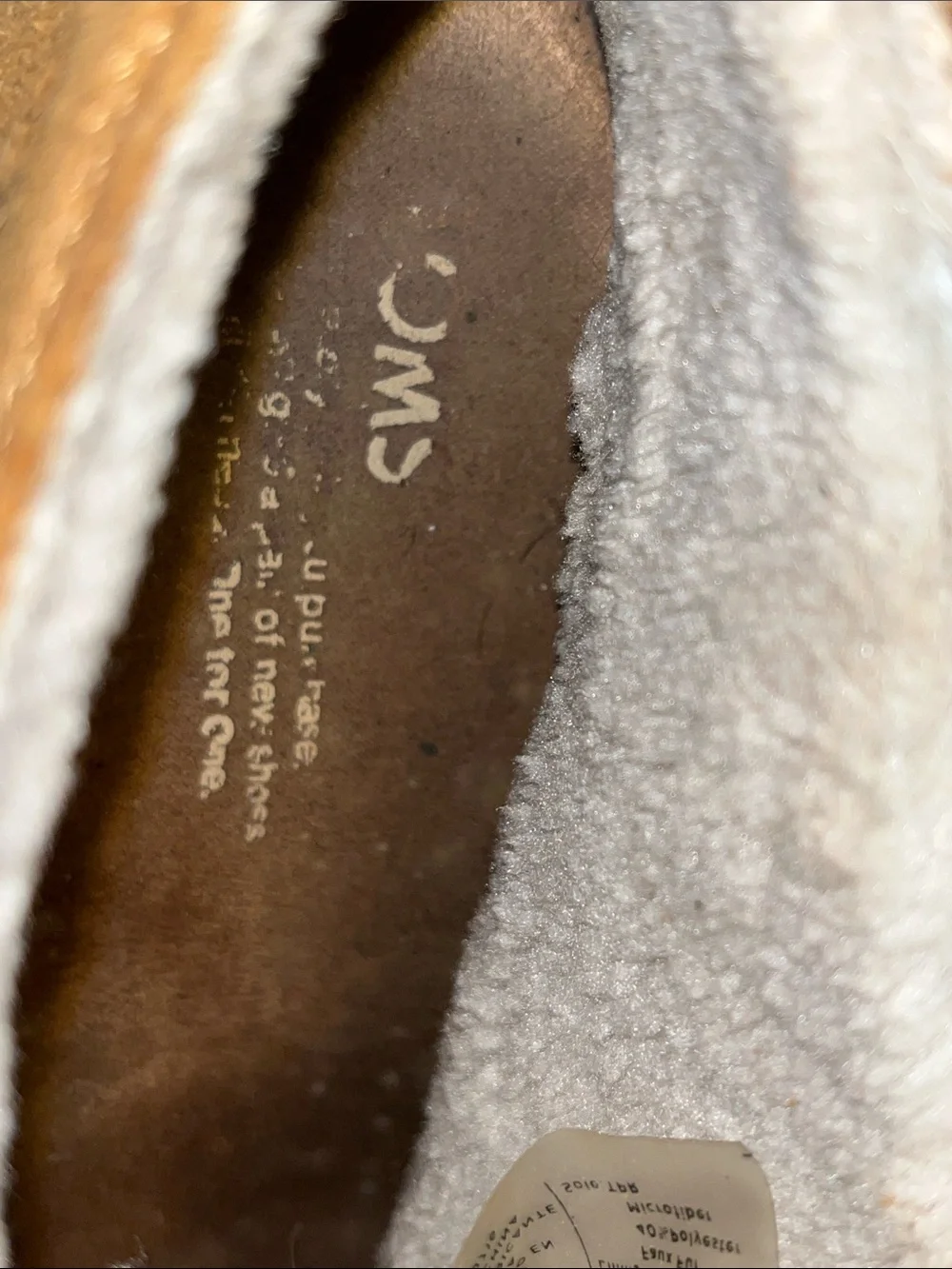 Toms pre owned